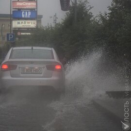 Дожди и понижение температуры ожидаются в Казахстане до конца недели