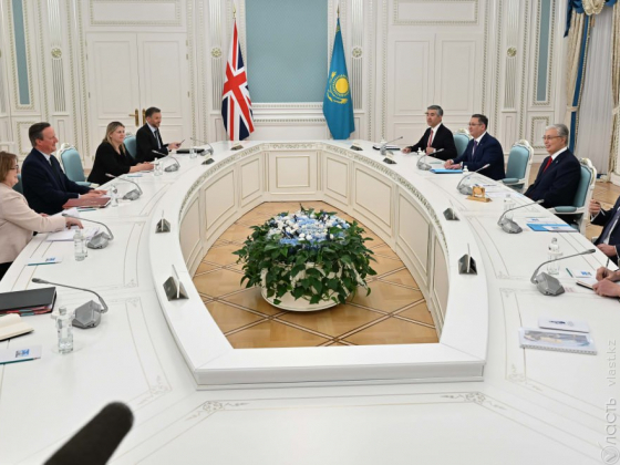 Казахстан и Великобритания подписали соглашение о стратегическом партнерстве и сотрудничестве